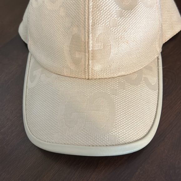Gucci Logo Baseball Cap White Small - Picture 2 of 13